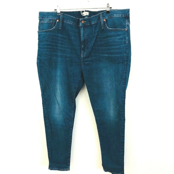 NWT! MADEWELL Mid-Rise Skinny Jeans Plus Size 24 - Picture 2 of 6